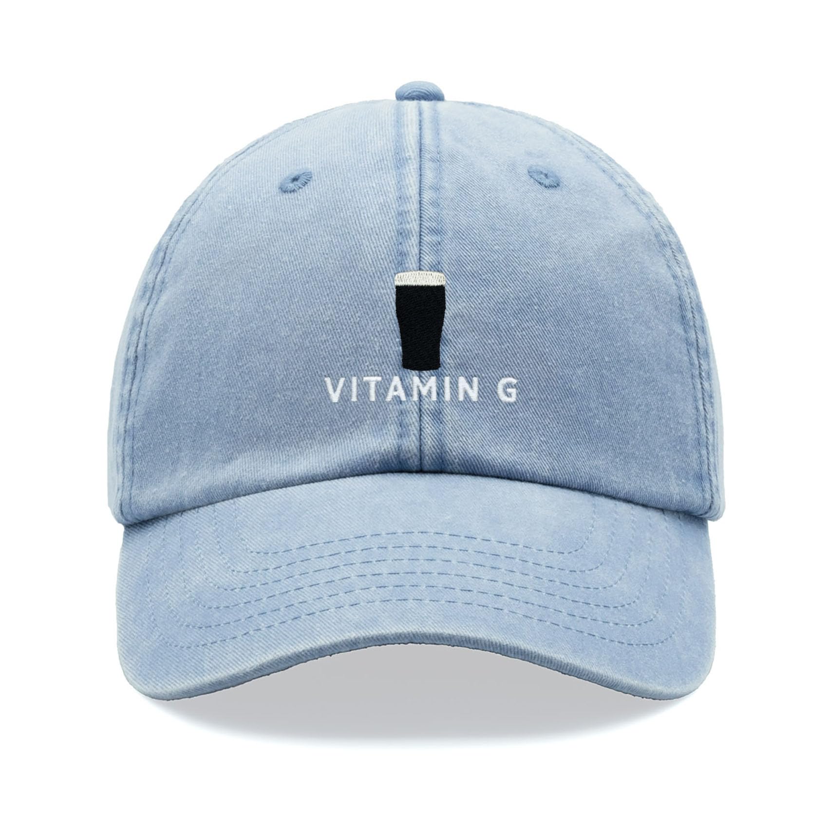 Vitamina G Cappello Baseball Vintage Slavato Unisex Papà Birra Stout Regalo Del