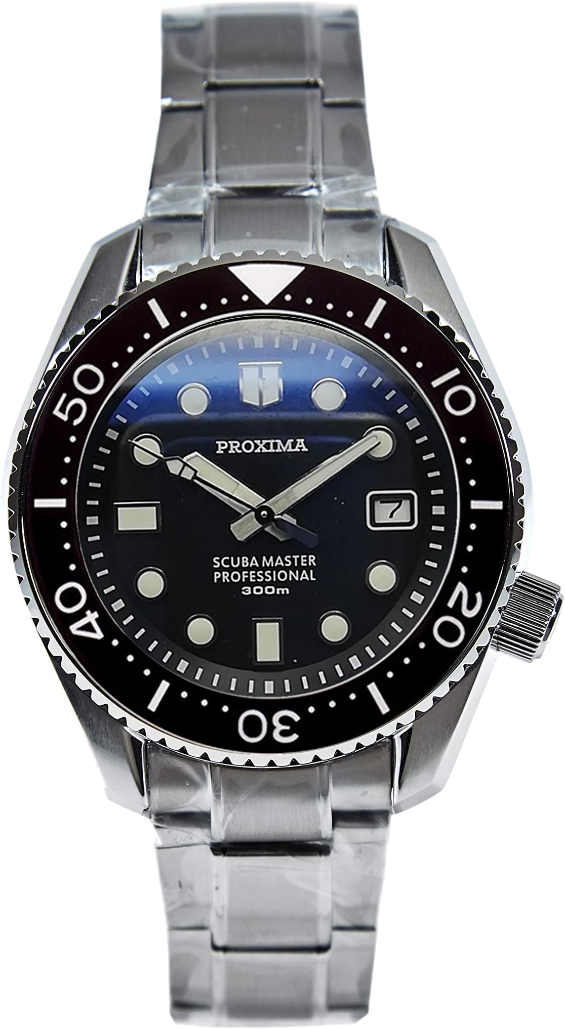 HIMQ NH35 Diver Automatic Wristwatch MarineMaster Man Sapphire Fully Lumed