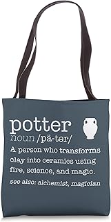 POTTER Dictionary Definition Fun Ceramics Pottery Magic Meme Tote Bag