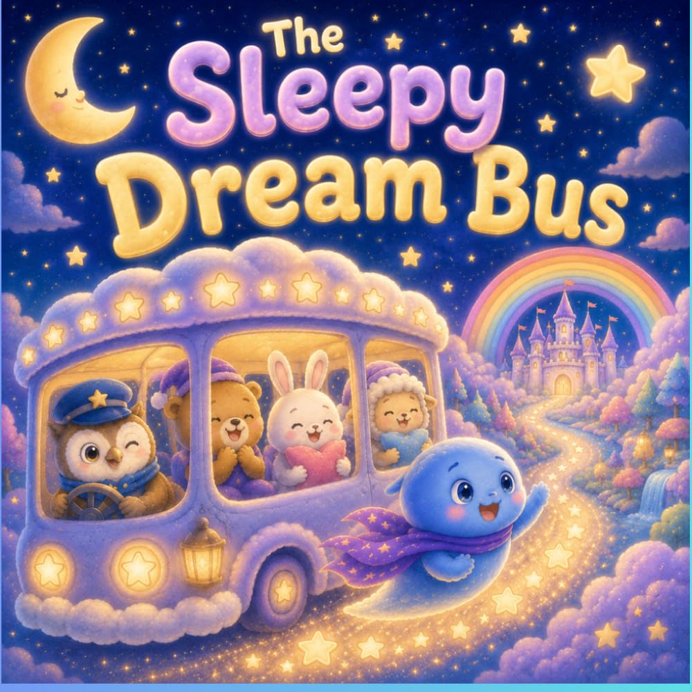 The Sleepy Dream Bus: A Gentle Bedtime Story About Friendship, Courage, and Sweet Dreams