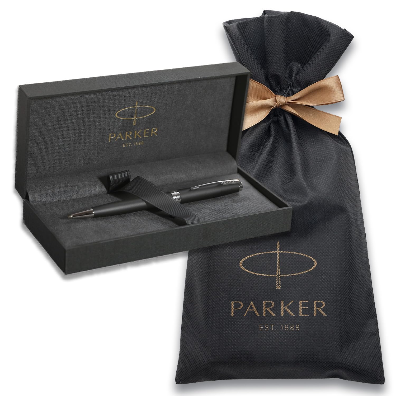 Amazon | PARKER パーカー ボールペン ソネット マットブラックCT 中字