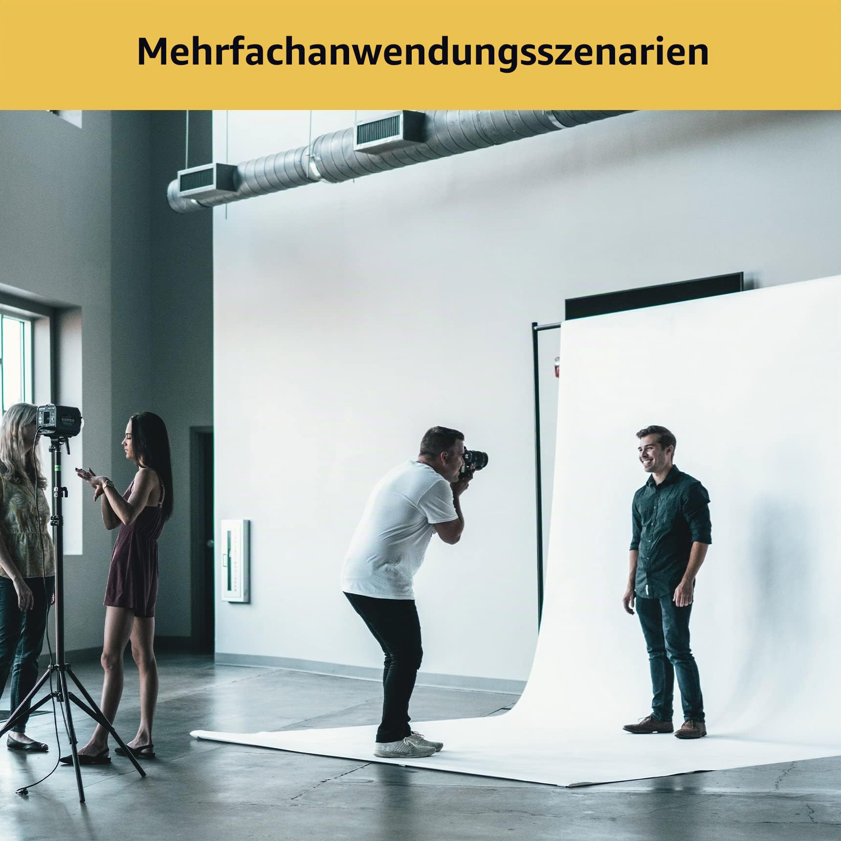 Selens 120 x 240 cm PVC Hintergrund Fotografie Hintergründe Weiß Backdrop