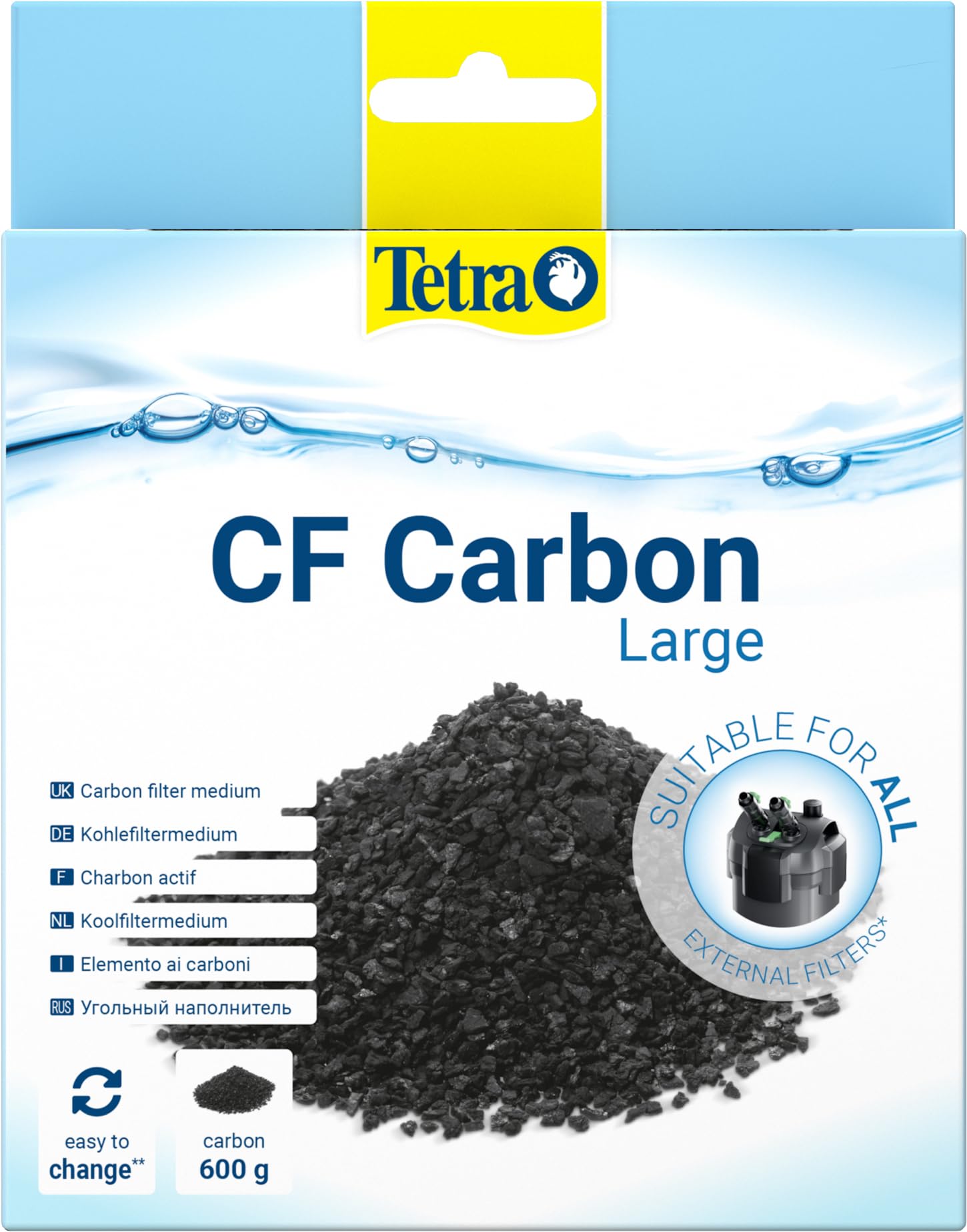 Tetra 241206 CF Carbon Filter Medium - Set of 6 Boxes