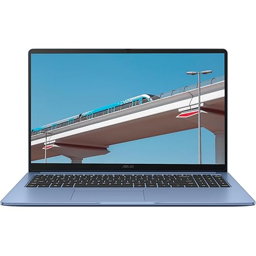 ASUS 15.6" FHD IPS Chromebook Plus, Intel Celeron Processor Up to 2.79GHz, 4GB Ram, 128GB SSD, HDMI, Ultra-Fast WiFi 6, Chrome OS, Star Blue, Renewed