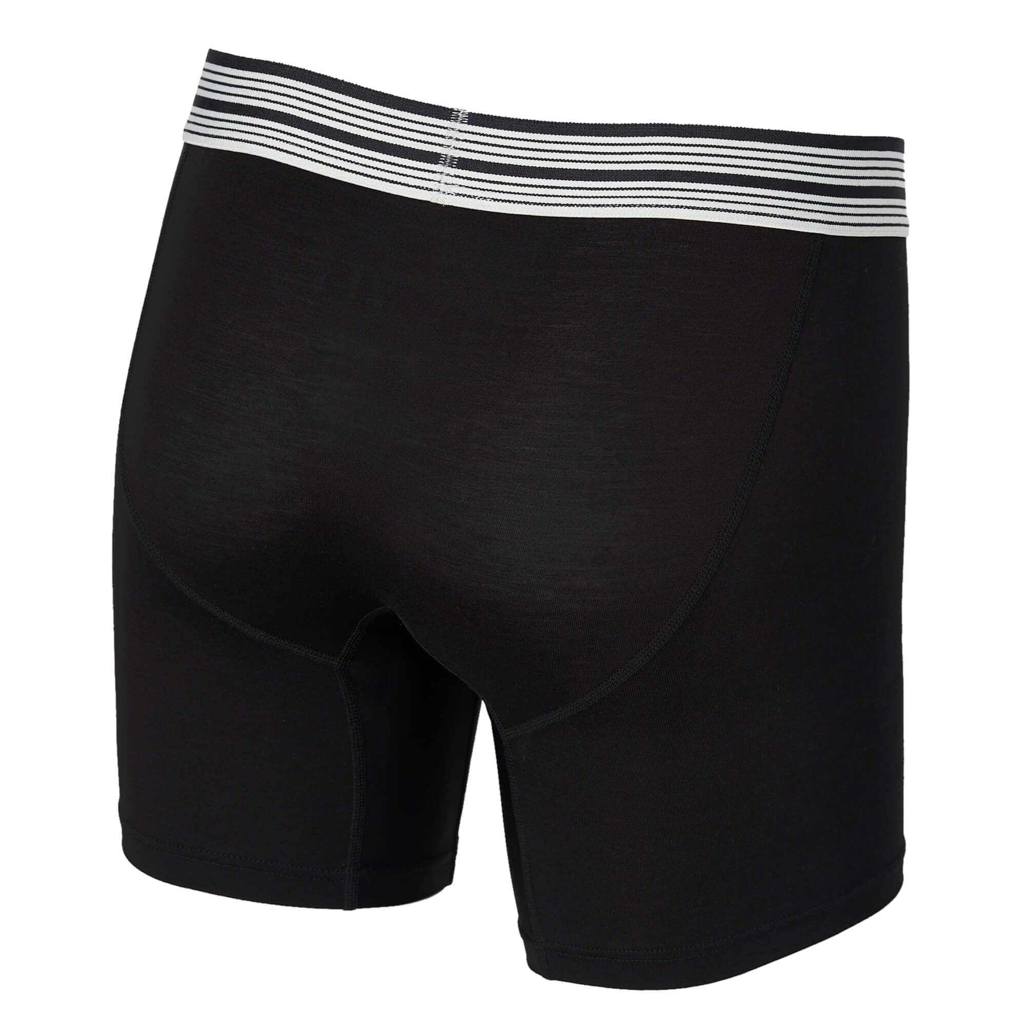 Mr. Davis Men's Standard Cut Boxer Briefs - 3 Pack, Bamboo Viscose & Spandex Blend, Anatomical Pouch - View #5