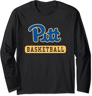 Pittsburgh Panthers Basketball Officially Licensed Long Sleeve T-Shirt