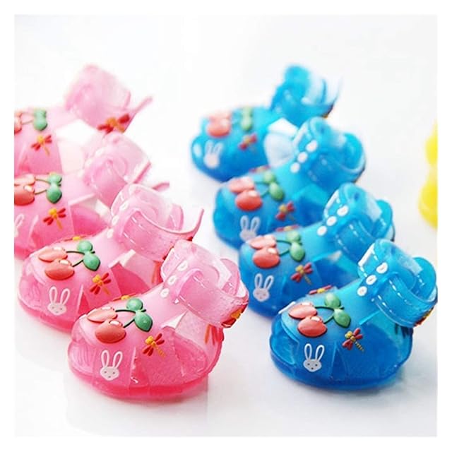 Foto 4 de 5 de Homeilteds Sandalias De Mascotas En 3 Colores Diferentes Perro Sandalias De Verano Sandalias Zapatos For…