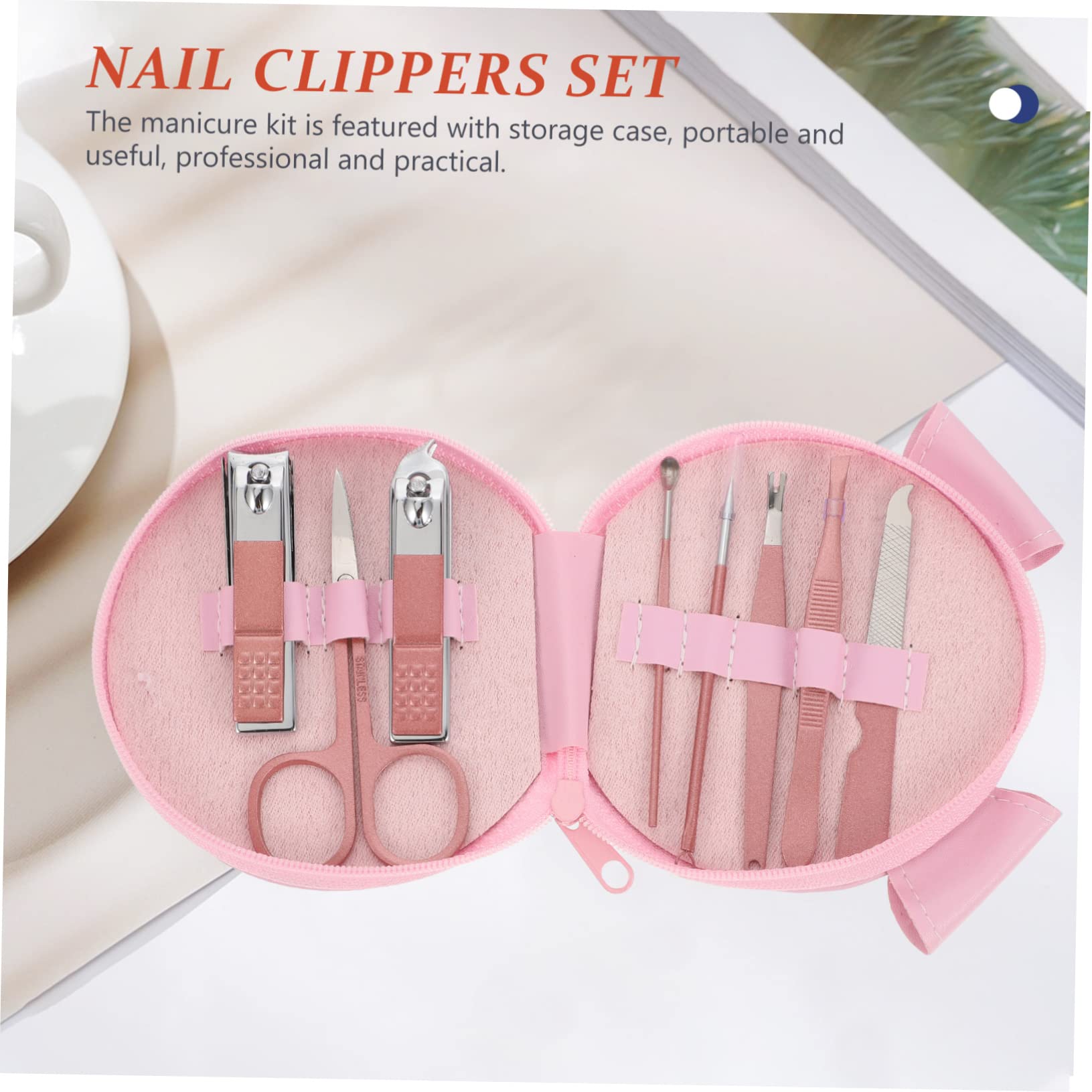 Healeved 3sets Tronchesi Per Unghie Acciaio Inossidabile Kit Manicure Portatile Per Di Mani e Piedi Strumenti Per Pedicure e Manicure Per Viaggi e Uso Quotidiano