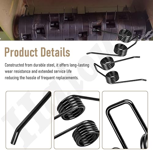 Miniatura 5 de Paquete de 27 dientes Dethatcher compatibles con S-un Joe AJ801E de 13 pulgadas, 12 amperios eléctrico para césped