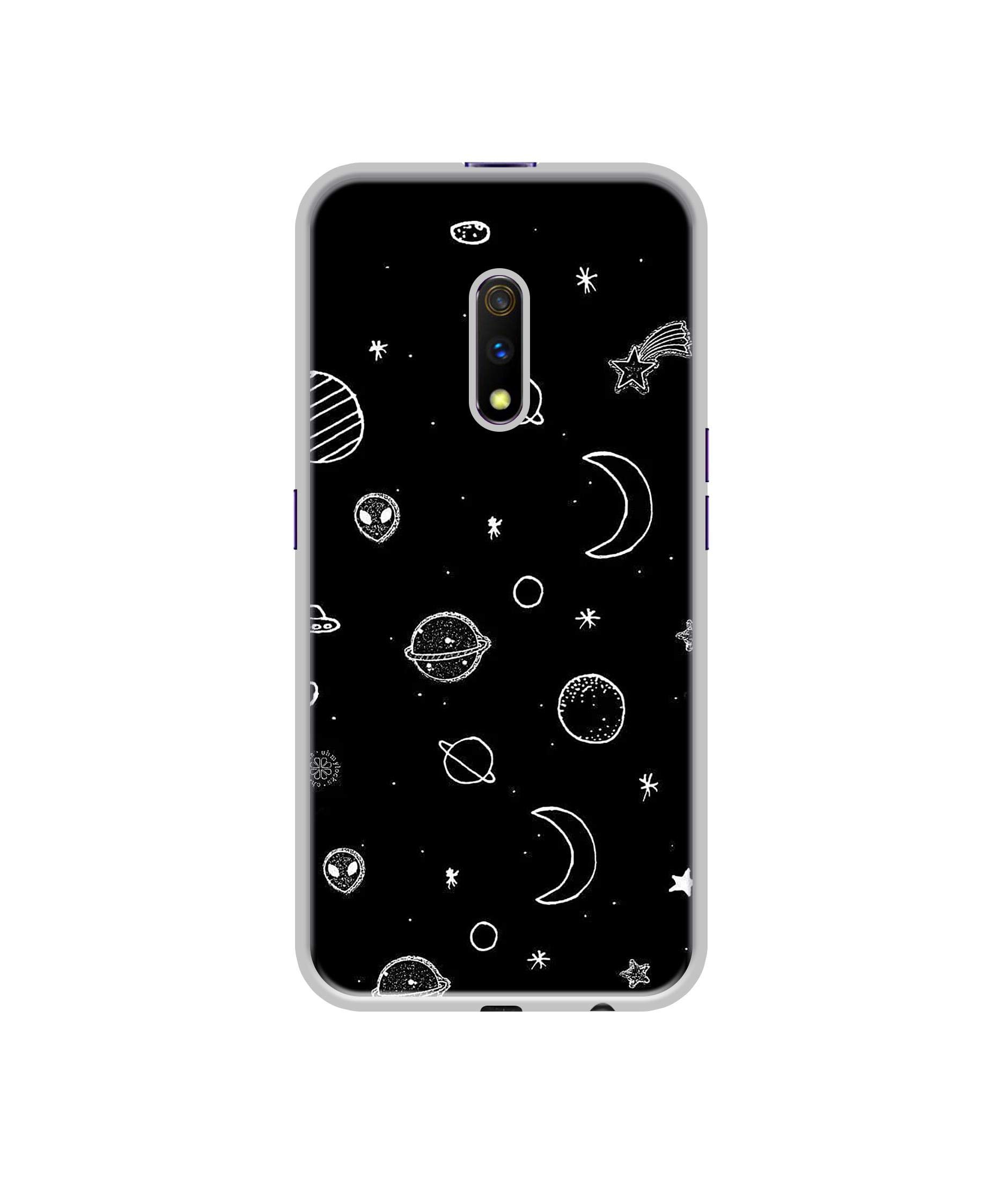 Amazon Brand - Solimo Designer Solar System UV Printed Soft Back Case Mobile Cover for Realme X (B0854CL9N5) Amazon Price History, Amazon Price Tracker