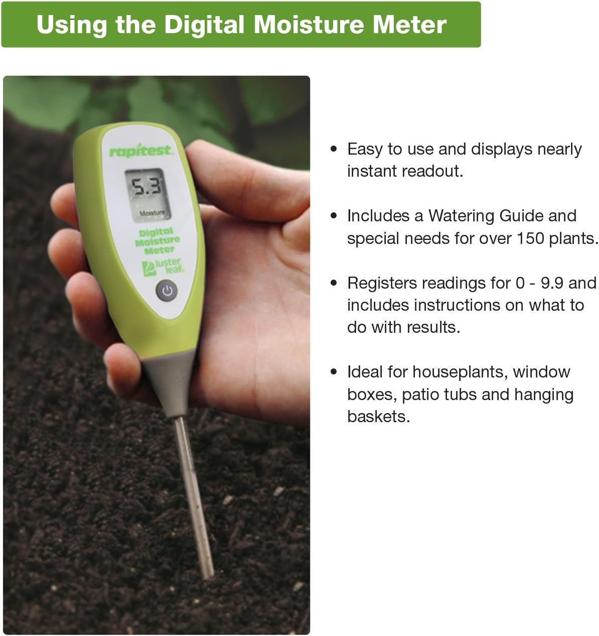 Luster Leaf Digital Moisture Meter