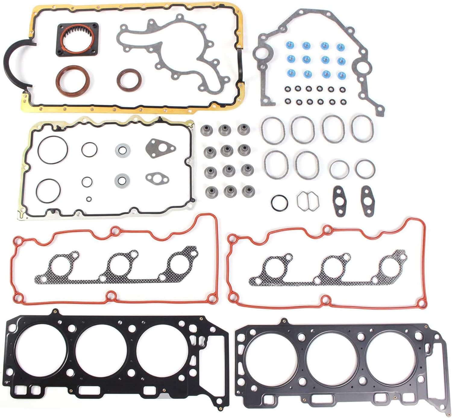 AUCERAMIC HS9293PT-2 MLS Full Head Gasket Set Fit for Explorer Sport Trac/Ranger/Explorer/Mazda B4000/ Mercury Mountaineer