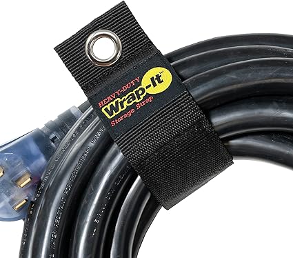 Heavy Duty Wrap It Storage Straps 22 2 Pack Hook And Loop Organizer Hanger For Extension Cords Cables Hoses Rope And More For Garage Home Shop Boat And Rv Organization Amazon Com