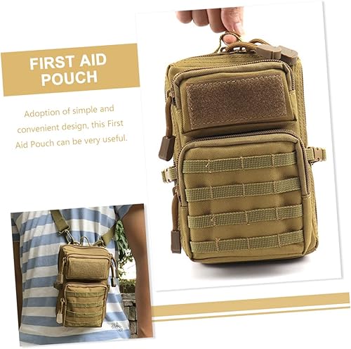 Miniatura 5 de Healeved 2 uds. Bolsa de primeros auxilios para senderismo, bolsa de suministros de emergencia, bolsa de pecho para mujer, bolsa cruzada para
