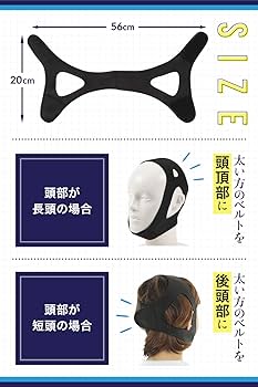Amazon.co.jp: Cutona(キュトナ) いびき防止グッズ 顎サポーター 鼻