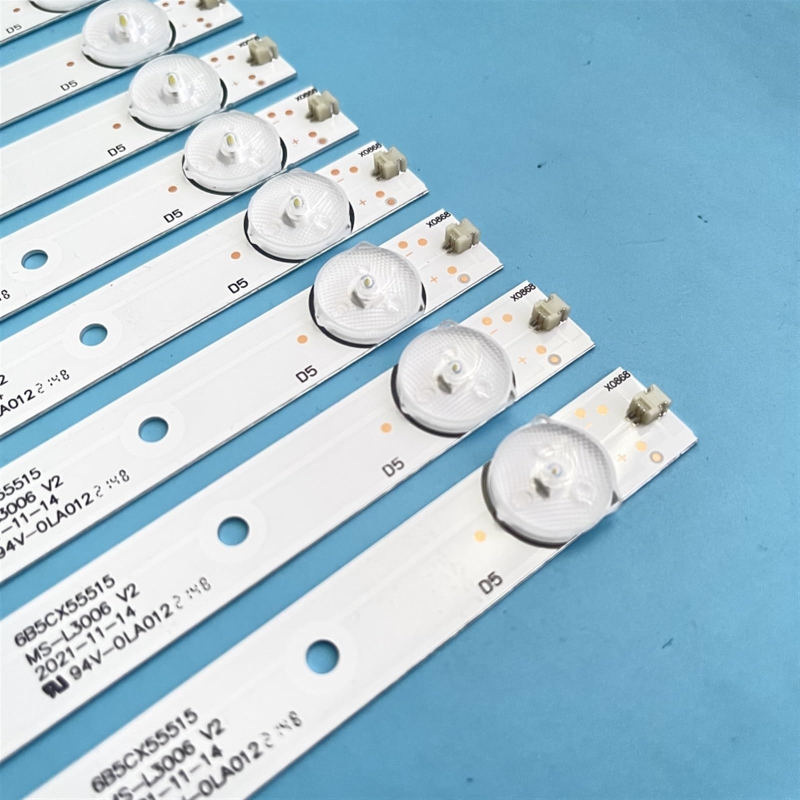 Tiras LED compatibles for Polarline 58 Pulgadas Si58us CX58D05-ZC22AG-02E K58DLX9US CX580DLEDM 58PU55STC-SM CX580DLEDM JL.D58051330-006AS-M