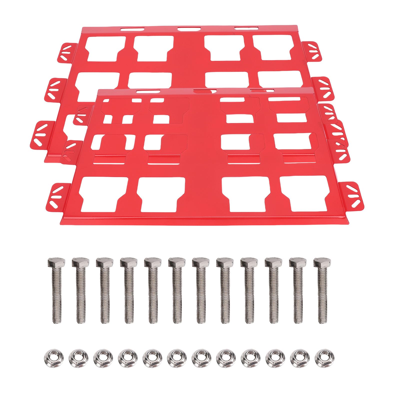 Topiky Placa de Montaje en Pared para Caja de Herramientas, Apta para Embalaje, Acero de Aleación de 100 Libras de Capacidad de Carga, Placa de Montaje en Pared para Caja de Herramientas, Soporte de