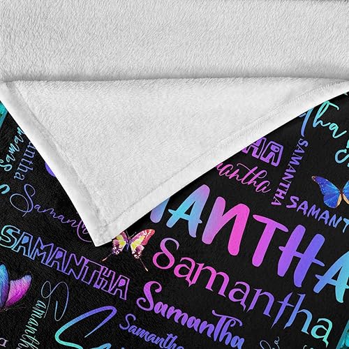 Miniatura 3 de Mantas de bebé personalizadas para niñas, mantas personalizadas de vellón para niñas, manta personalizada para bebé niño con nombre, regalo de