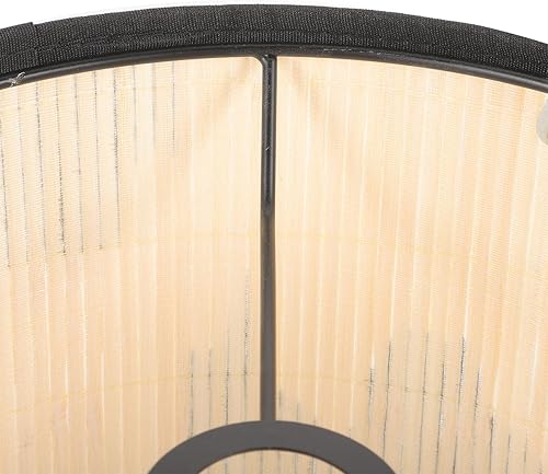 Miniatura 9 de DOITOOL Pantalla de bambú para lámpara colgante, pantalla de luz de noche, pantalla de mesa, cubierta de lámpara de mesa, pantalla de araña para