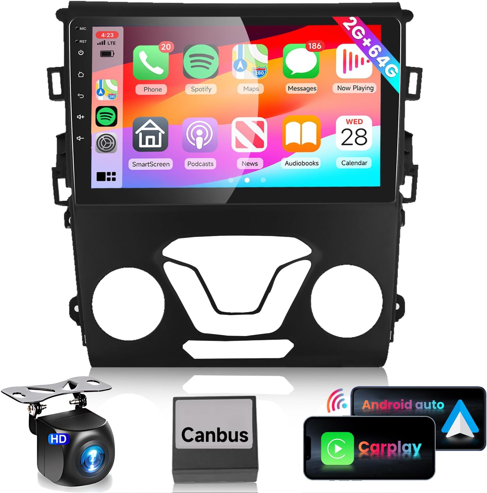 1G+32G Für Ford Focus MK2 MK II 2004-2011 Carplay Autoradio