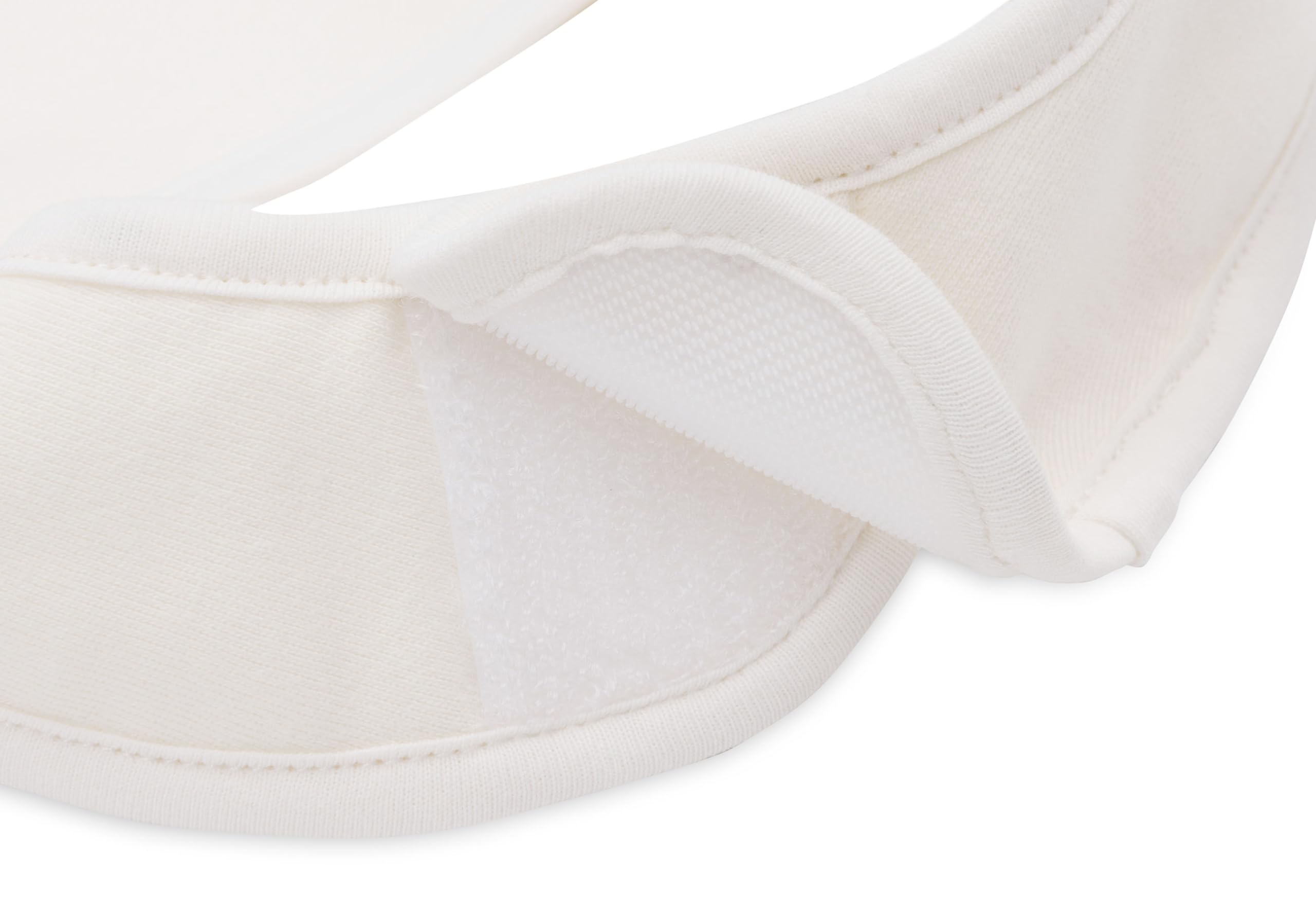 Jollein Baberos para bebé, 5 unidades, impermeables, con cierre de velcro, babero para bebé