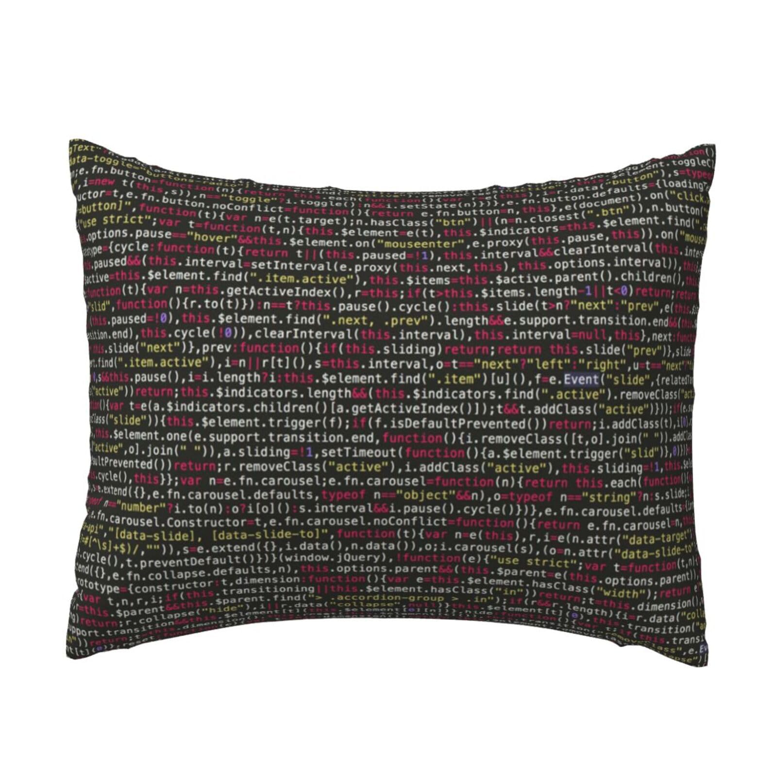 YFSGDLBN Programmer Programming Code printed Pillow Case 20x26in decorative Cushion Cover pillowcase