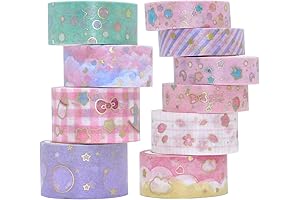 Hello Kitty Duct Tape Rolls in Pastel Colors for Creative Gift Wrapping