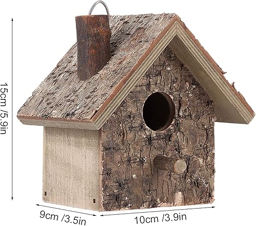 Miniatura 2 de Yosoo Wren House, lugar de descanso para pájaros, tipo colgante, casa para pájaros para exteriores, para jardín y patio