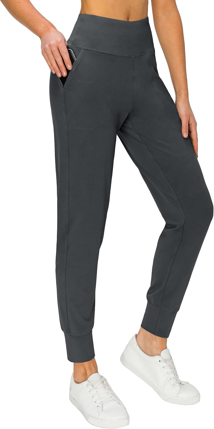 ALWAYS Highwaisted Joggers for Women - Workout Yoga Casual Sweatpants