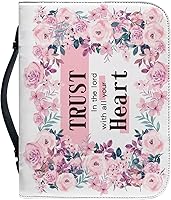 Vista 17 de Bolsas de cuero para iglesia, funda de Biblia gris león, bolsa protectora de la Biblia de poliuretano, funda de transporte portátil con asa