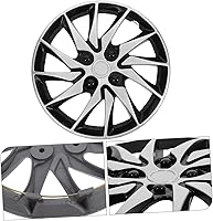 Vista 8 de Tapacubos para neumáticos de automóvil de 14 pulgadas, funda de cubo, cubiertas de llantas, tapacubos de automóvil, cubierta de rueda 14, cubiertas