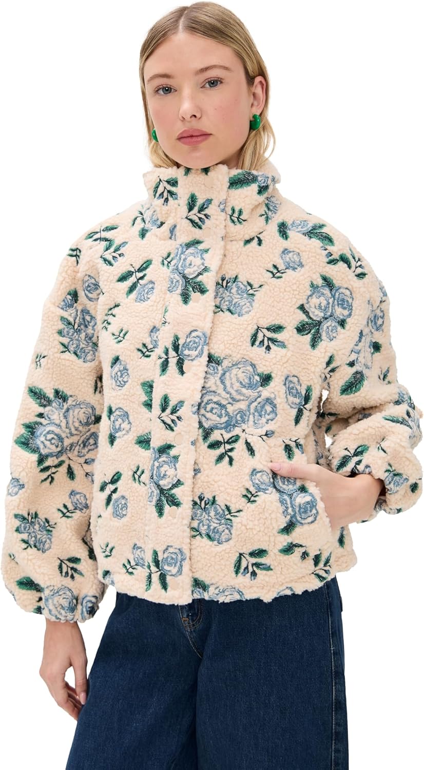 Women's Roses Sherpa Jacket