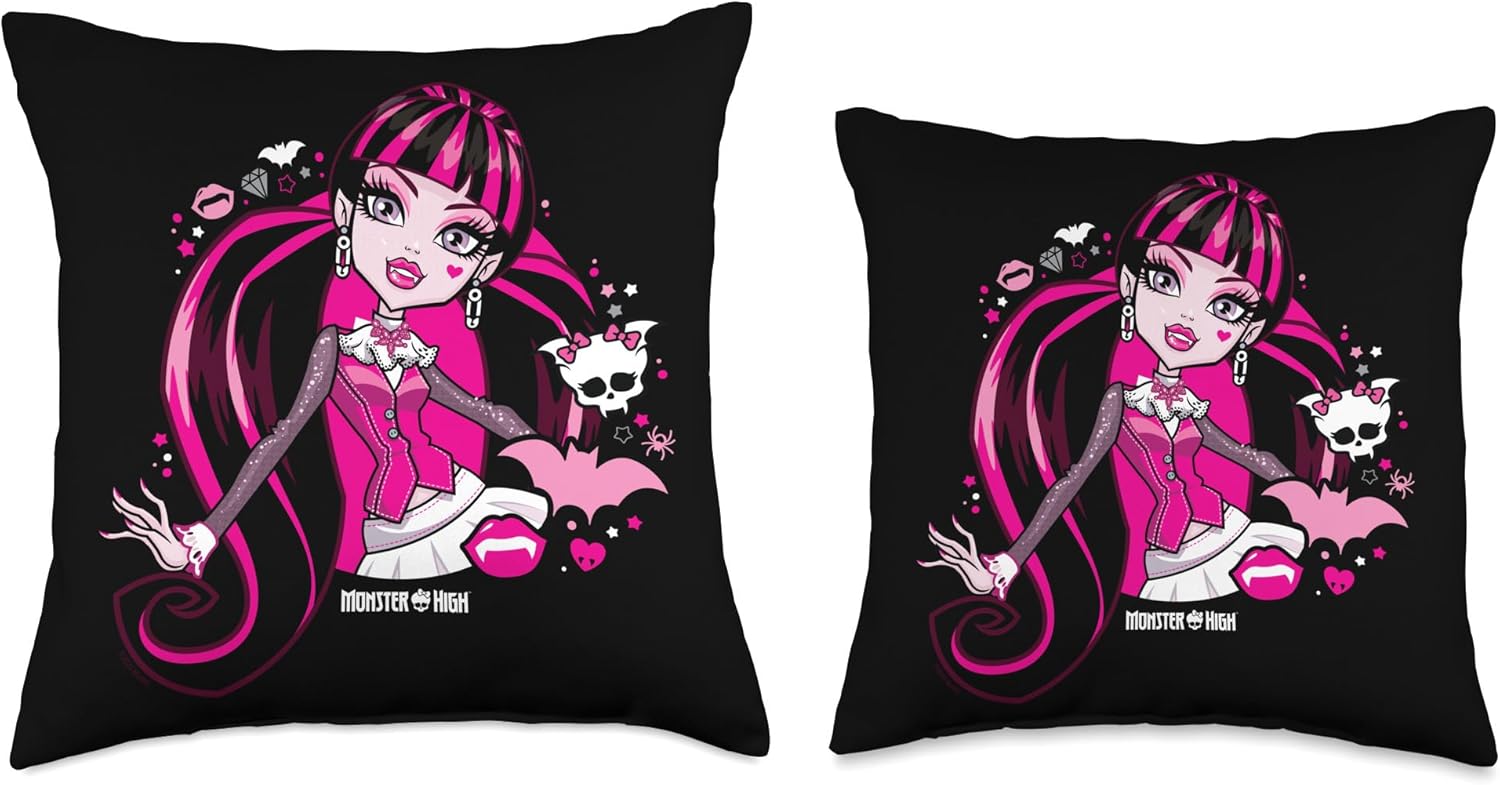 Monster High - Draculaura Throw Pillow