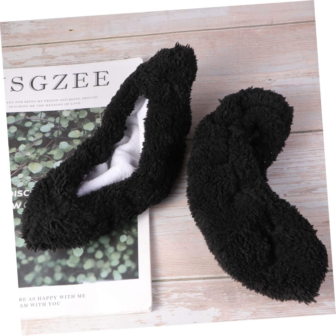 HANABASS 6pairs Boys and Girls Ice Skates Cover Hockey Skates Covers Guards Plush Material Absorbent Towel Skating Supplies