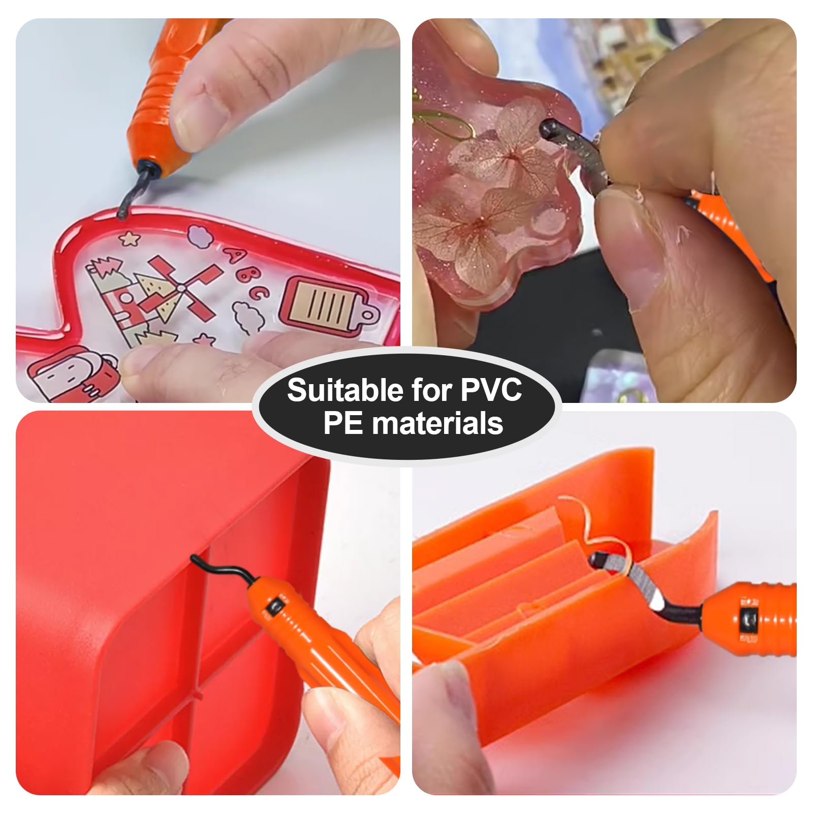 Luckyway Cortador de tubos interior que incluye 2 cuchillas reemplazadas y herramienta de desbarbado, para tubos de PVC y plástico