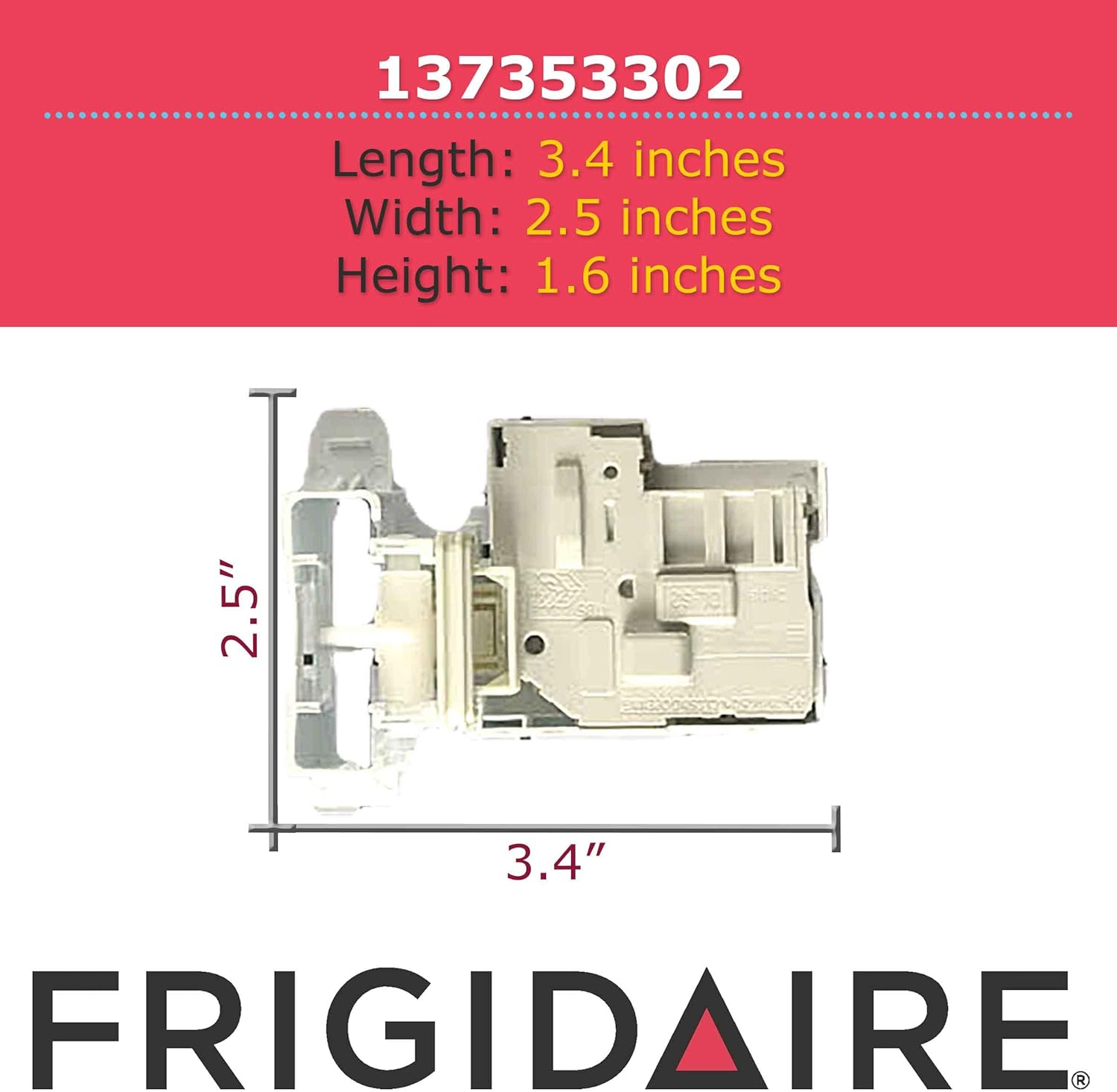 GENUINE Frigidaire 134618213 Motor Control Board White