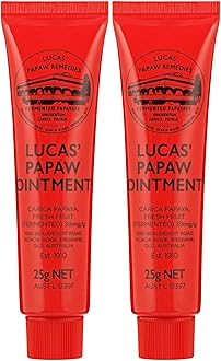 Lucas' Papaw Remedies Ointment 25g Tube - 2 Pack - Made in Australia