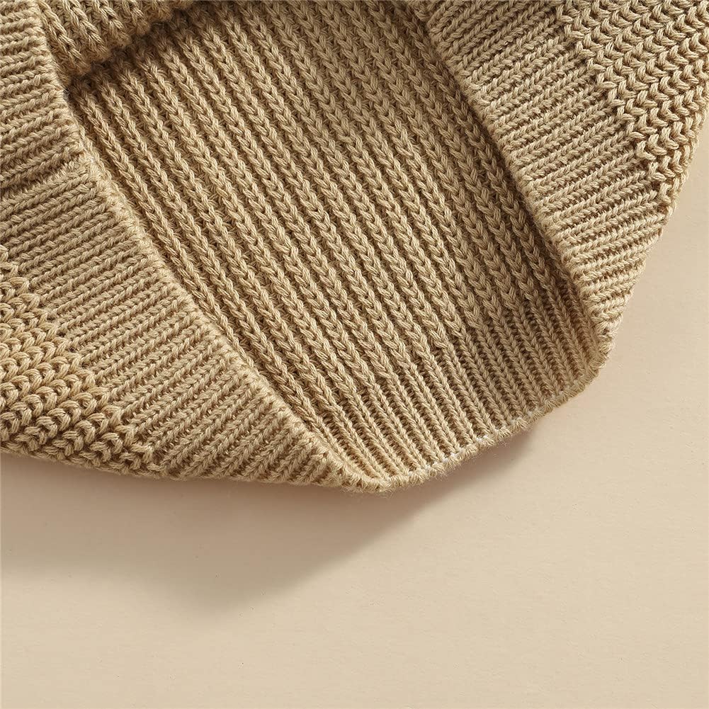 Afunbaby Baby Girl Boy Knit Sweater Blouse Pullover Sweatshirt Warm Crewneck Long Sleeve Tops for Infant Toddler image 5