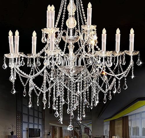 Miniatura 5 de HANNAHONG 10 velas falsas sin llama, luces LED parpadeantes de ventana a pilas con control remoto temporizador, perfectas para decoración de fiestas