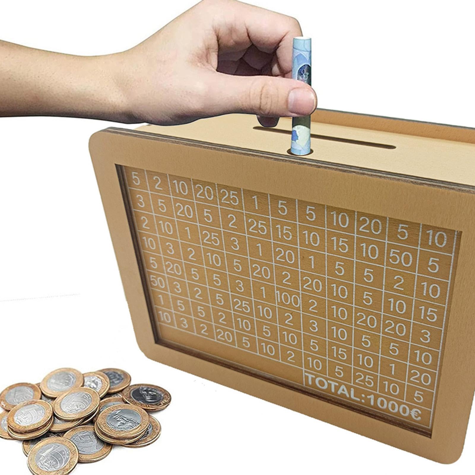 木製キャッシュボックス Amazon.co.jp: 木製キャッシュボックス - 貯蓄チャレンジ