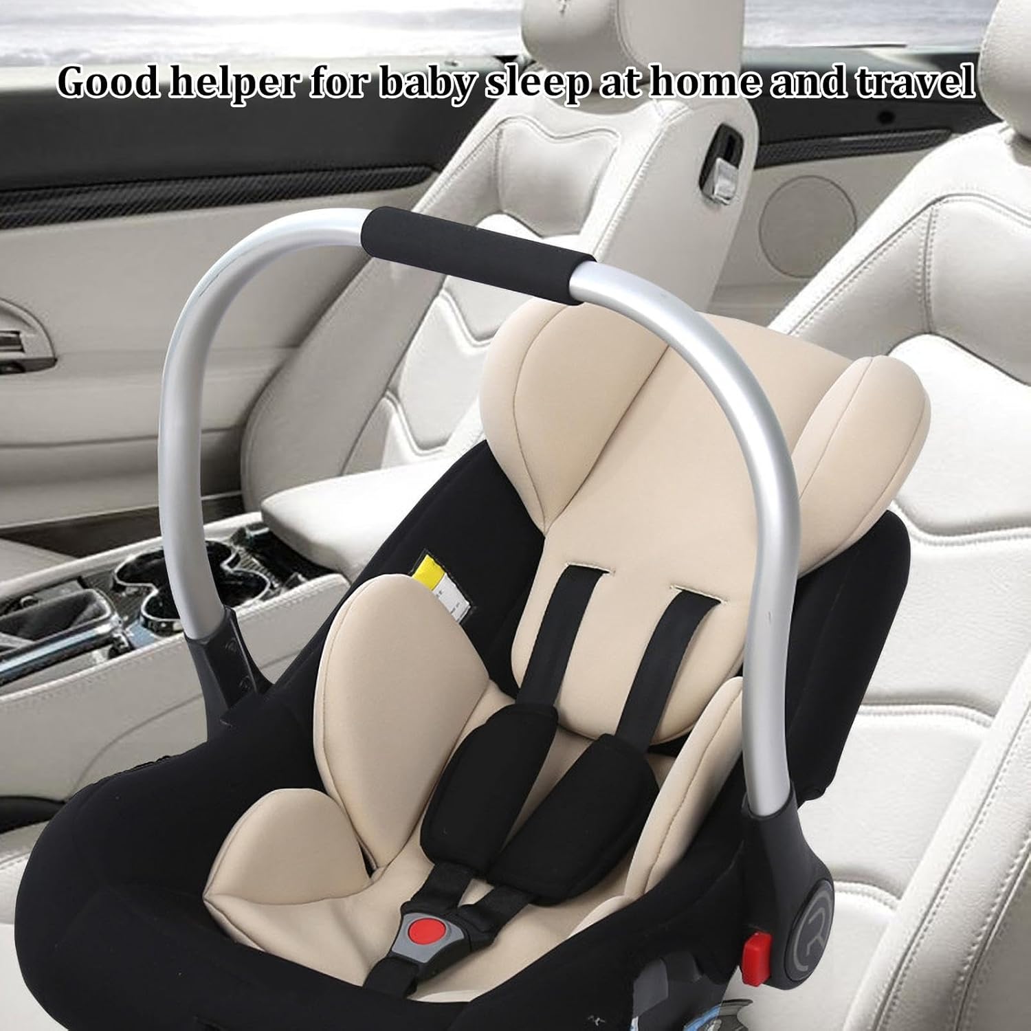 Baby Car Seat Insert - Carseat Head & Body Support - Body Support Headrest, Carseat Head & Body Support for Carseats Pushchair Pram Carrier 3 71t2Ik61VsL. AC SL1500