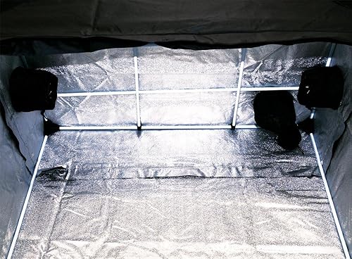 Miniatura 2 de GrowLab Sala de cultivo hortícola de 80L - Entorno de cultivo portátil para cultivos de interior, 2'7" x 4'11" x 6'7"