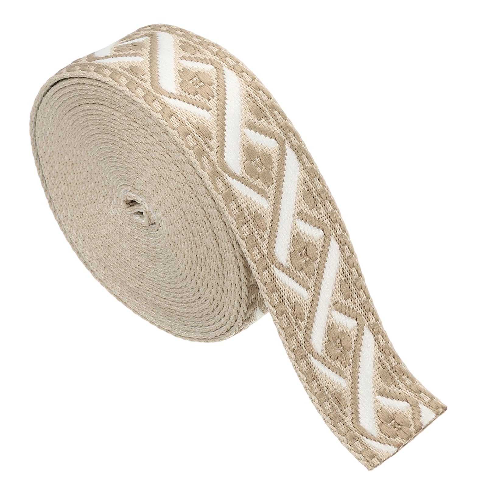 Sangle en coton jacquard de 50 mm pour réparer une bandoulière usée ou sublimer un cabas uni