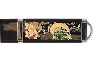 Maki-e USB Flash Memory (4GB) Fujin Raijin