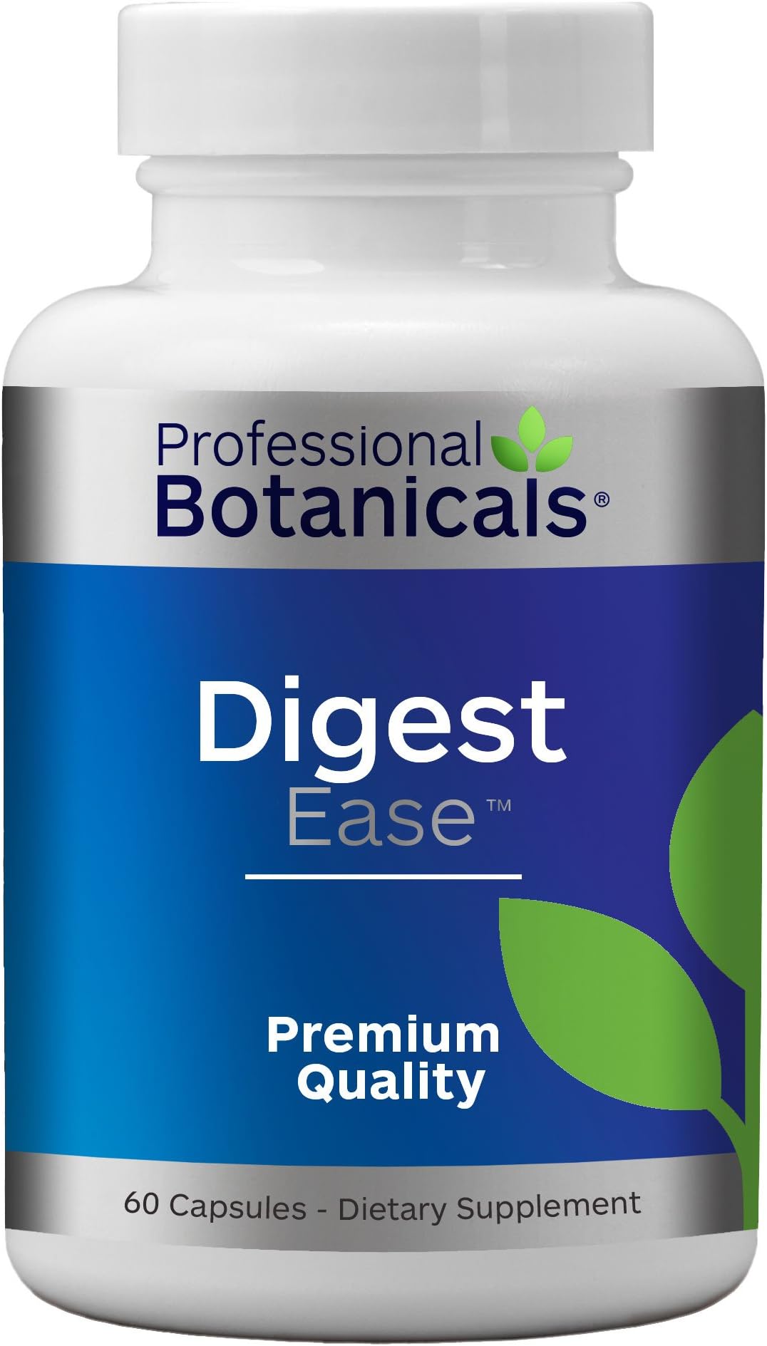 Professional Botanicals | Naturally Botanicals | Digest Ease - 60 Caps