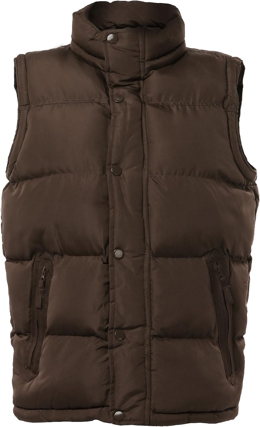 LE3NO Men's Down Active Puffer Vest Jacket