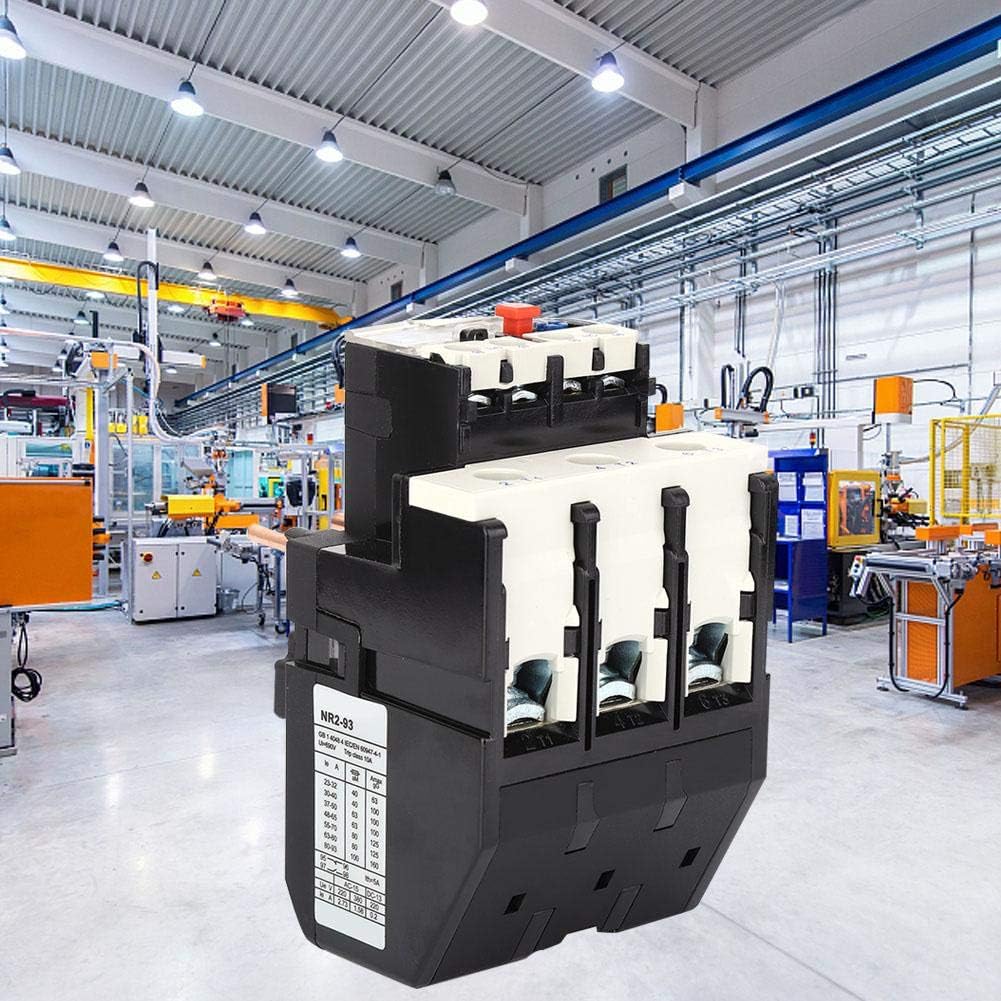Walfront 3 Phase Thermal Overload Relay, NR2-93, Automatic, 40A, 1NO 1NC