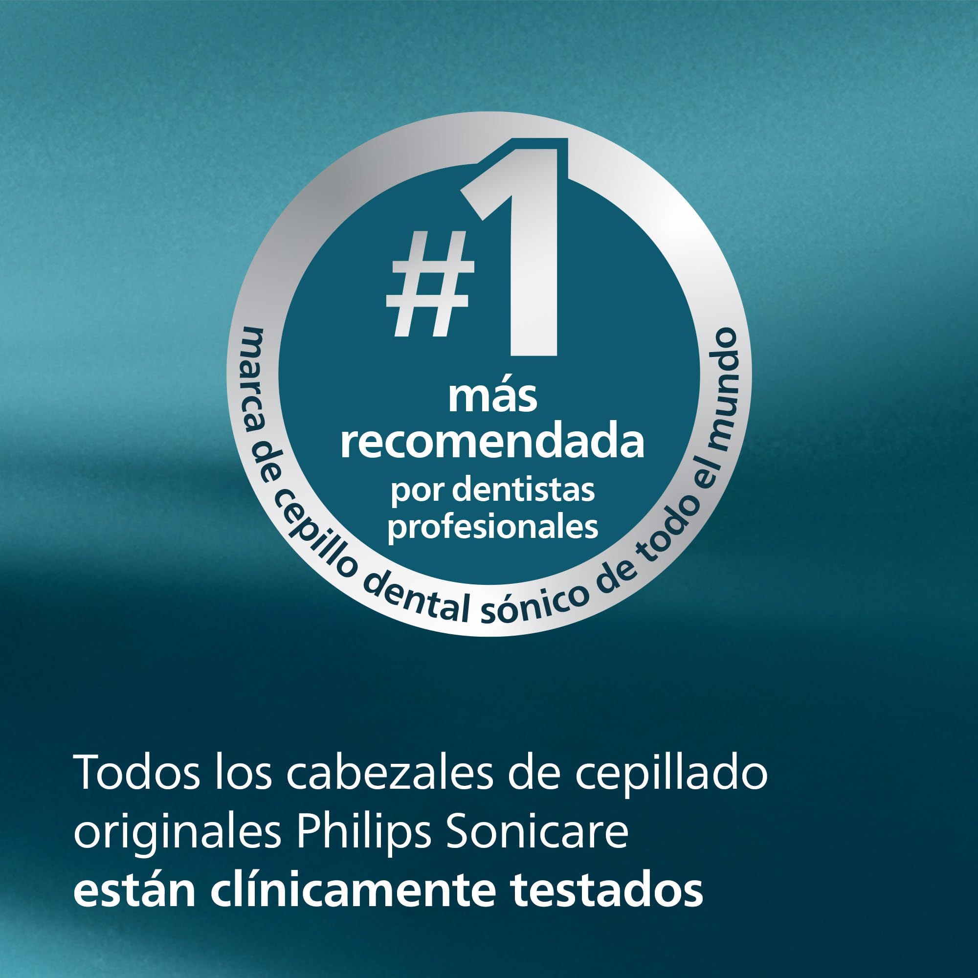 Philips Sonicare A3 Premium All-in-One, cabezales de cepillado de repuesto originales, negro, paquete de 4, HX9094/88
