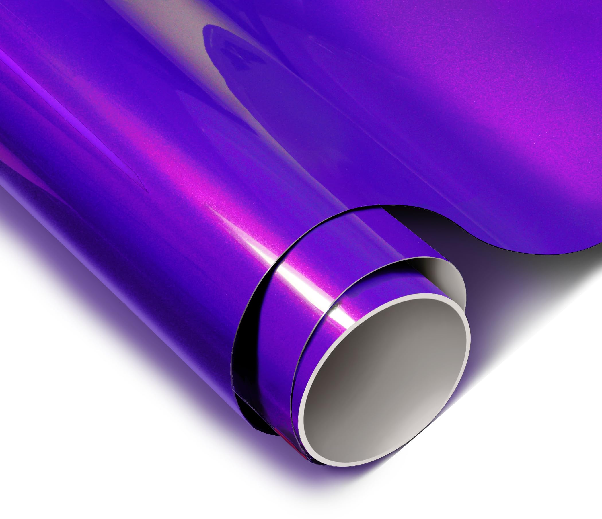ColorFusion PPF by VViViD, Gloss Flip Purple Blast Dry Apply PPF Vinyl Car Wrap Roll 60ft x 5ft