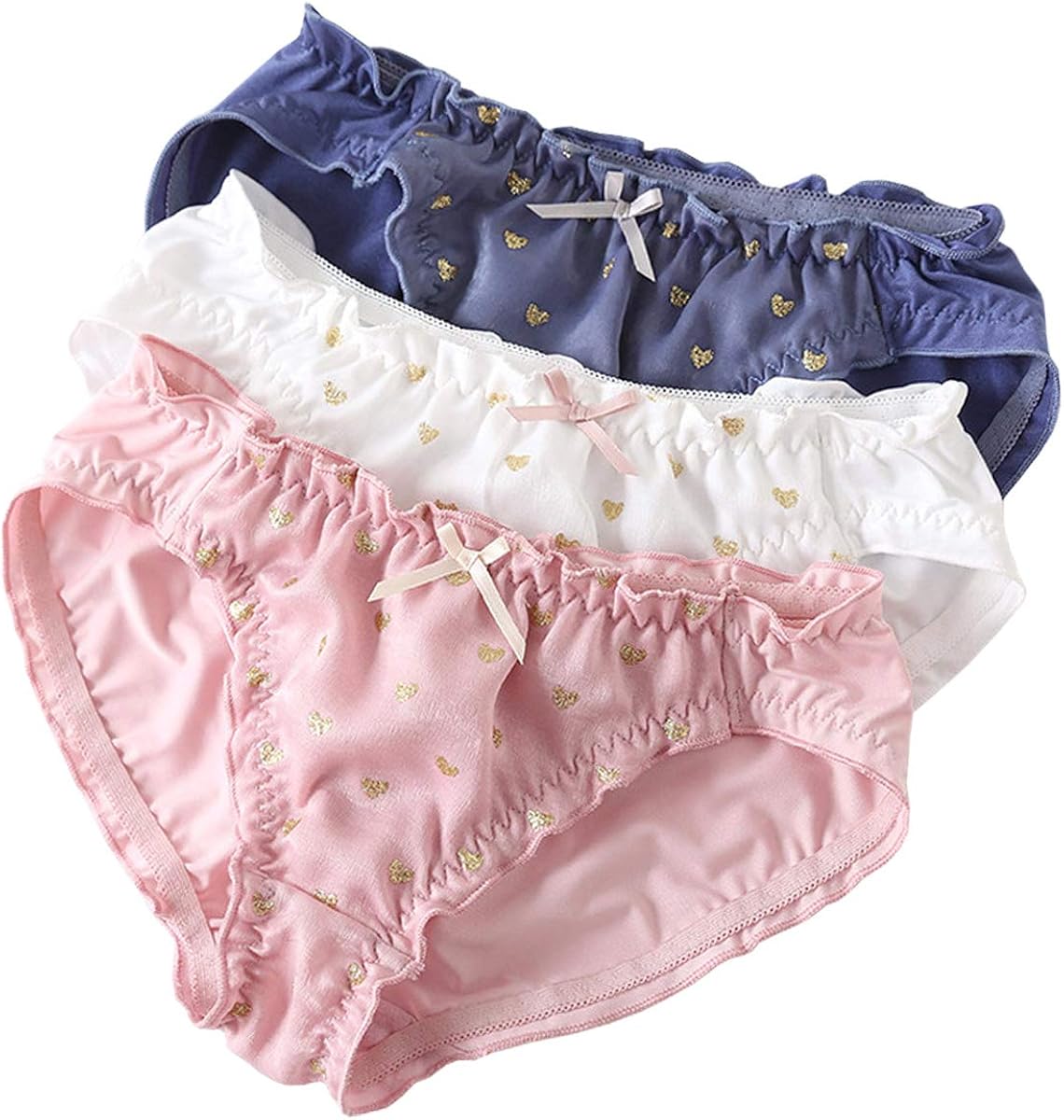 Amazon.co.jp Panties Satin Underwear Set, Artificial Silk Fabric